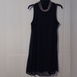 Nik and Nash Elegant Black Sleeveless Dress Size L